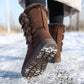 👢 Chic vinterpjäxa med mjukt foder – Mellanhöga, ultravarma och perfekta för säsongen! ❄️✨