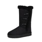 👢 Chic vinterpjäxa med mjukt foder – Mellanhöga, ultravarma och perfekta för säsongen! ❄️✨