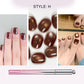🥳2026 HET SALU 49% RABATT!🥳💞KÖP 1 FÅ 1 GRATIS!💝💫Alles-i-ett Kattögelnagelgelpen – Uppnå en hypnotiserande kattögelseffekt med ett enda streck! Magnetiskt gel, långvarig glans, salongsmagi hemma. 🖤🌌