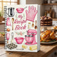 104 ark anteckningsbok för recept