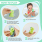 🥳2026 STORSÄLJARE🥳💞50K+ SÅLDA!👶🛁 Gör Badtiden Magisk & Säker. Vattenaktiverad Lysande Leksak – BPA-fri & Rolig! 🌈💧