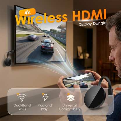 4K trådlös HDMI-skärmdongel