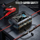 🔥🎁Nyhet 50 % RABATT🔥Smart batteriladdare, 6 V och 12 V, underhållsladdare, underhållsladdare och avsulfaterare