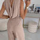 🔥🎁Nyhet 50 % RABATT🔥💖Ärmlös jumpsuit med blomstersmyckning för kvinnor🌸