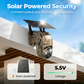 🥳2026 HET SALU🥳💞ÖVER 50 000 SÅLDA!🏠⚡50% RABATT! 4MP sol driven PTZ-kamera – 355° rotation och lutning, inga blinda fläckar. Inbyggd batteri, laddas med solenergi. Tvåvägskommunikation, omedelbara aviseringar. Tålig för alla väderförhållanden. 🌧️🛡️