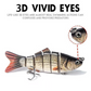 🎣 50 % RABATT! 🐟 Flersegmenterad bionisk simbete