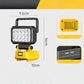 🌞Välkommen våren med 50% rabatt!💡180° roterande LED-arbetslampa – med dubbel USB-powerbankfunktion, robust & trådlös, universell batterikompatibilitet. Perfekt för garage, byggen och camping.
