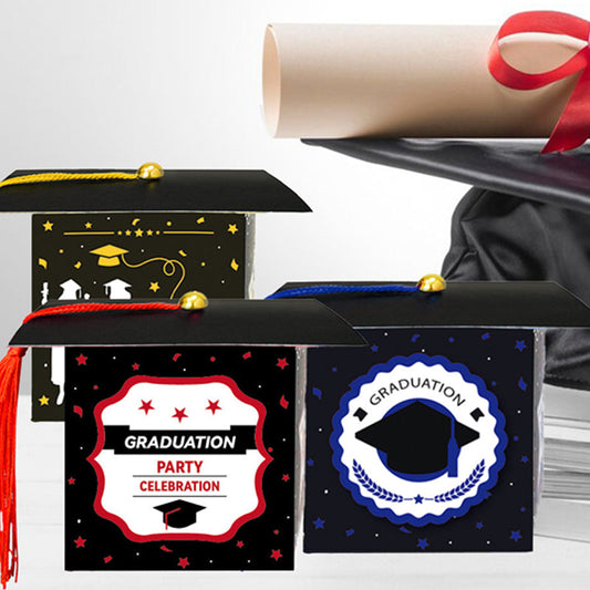 🎓✨ Examinsdosa i examenmössaform – Perfekt för festen!