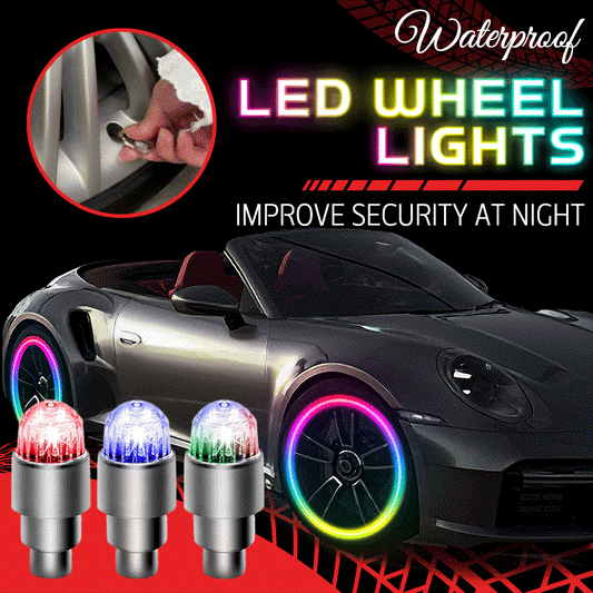 🔥Säljer supersnabbt! 50% rabatt! 🚗Vattentäta LED-hjulljus