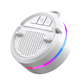 Bärbar Bluetooth-högtalare med RGB-belysning och mobilhållare