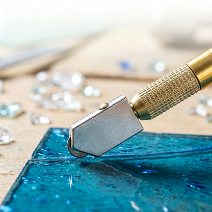 🛠️✨ PROFESSIONELL GLASSKÄRARE I PENNFORM – PRECISIONSVERKTYG FÖR GLAS, SPEGLAR & KAKEL MED HÅRDLEGERAD SKÄRSKIVA! 🔨📏