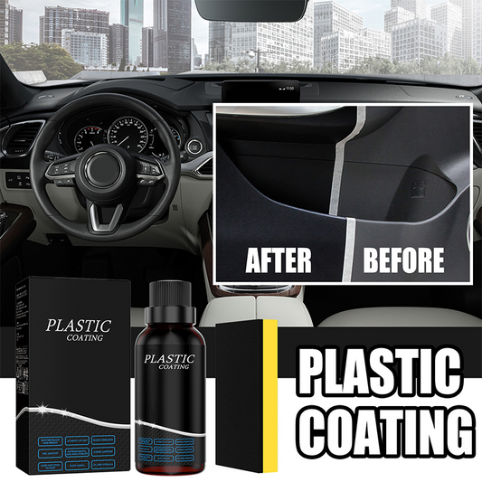Portable Car Plastic Restorer & Trim Coating Kit