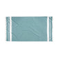 Quick-Dry Striped Turkish Beach Towel with Tassels