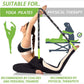Multi-loop yogarem med dörrankare