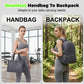 🎒 50% RABATT NU! Hopfällbar 3‑i‑1-resväska – ryggsäck, handväska & tygväska i ett – lätt, vattentålig & perfekt för resor 🧳✨