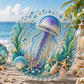 🔥🎁Nyhet 50 % RABATT🔥DIY Ocean Pärlmålning Hängande Skylt