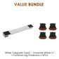 🪑 50% RABATT! 🔧 Enkel Flyttbar Rullfäste – 300kg Kapacitet, Justerbar Längd & Perfekt för Möbelflytt 🏠