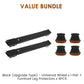 🪑 50% RABATT! 🔧 Enkel Flyttbar Rullfäste – 300kg Kapacitet, Justerbar Längd & Perfekt för Möbelflytt 🏠