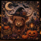 🔥🎁Nyhet 50 % RABATT🔥DIY-kit för pärlkonst med syntetiska pärlor och Halloweenmotiv