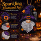 🌿 50% RABATT NU! 🎃✨ 31 Dagars Tomteöverraskningar Halloween Diamantmålning Adventskalender