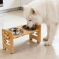 🎃Halloween Deal 50% OFF!🐶Adjustable Raised Pet Feeder – Set the Bowl Height to Suit Your Pet