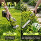 🌿🔥 50 % RABATT – 2-I-1 SLADDLÖS HÄCKSAX & GRÄSSAX – KRAFTFULL 1300 RPM, JUSTERBART HUVUD & LÄTT DESIGN FÖR ENKLARE TRÄDGÅRDSSKÖTSEL! ✂️