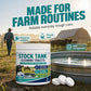 💧🐄 50 % rabatt! Slipp oroa dig för smutsiga vattenkar eller envis kalkbeläggning! Dessa rengöringstabletter avlägsnar effektivt smuts och avlagringar!