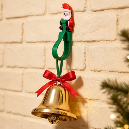 🎄✨ 50 % RABATT – SÖT TOMTEKROK FÖR JULDEKORATIONER 🎅 Häng enkelt upp julkransar, julstrumpor & girlanger utan verktyg – 12 ST! 🎁