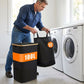 ♻️✨ Slipp pantburkar & återvinning som ligger överallt! Hopfällbar återvinningsbehållare på 100 liter med lock & tvättbar innerpåse – smart förvaring som håller hemmet snyggt och organiserat! 🏡