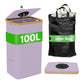 ♻️✨ Slipp pantburkar & återvinning som ligger överallt! Hopfällbar återvinningsbehållare på 100 liter med lock & tvättbar innerpåse – smart förvaring som håller hemmet snyggt och organiserat! 🏡