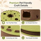 Felt Donut Cat Tunnel Bed and Interactive Toy