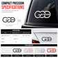 God Is Good Car Sticker Rear Window and Vehicle Body Decorative Decal
