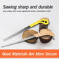 Portable hand saw for outdoor use